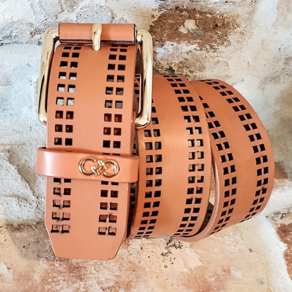 Cole Haan Genuine Tan Leather Belt